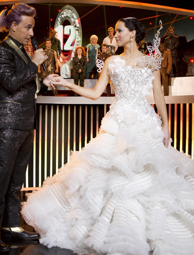 Catching Fire From Best Movie Wedding Dresses Of All Time E News 9336