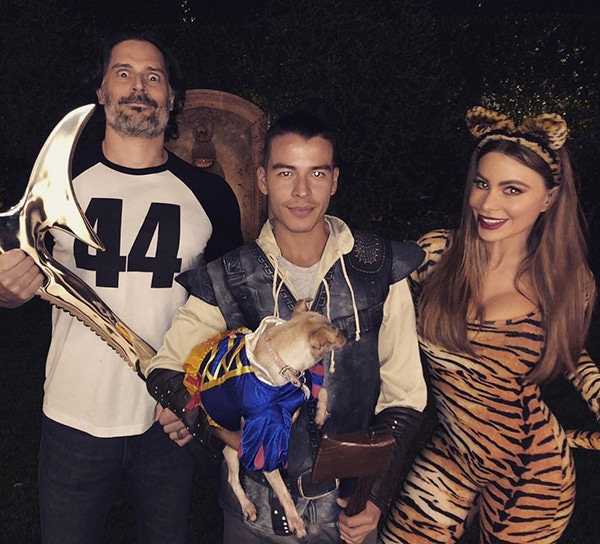 Joe Manganiello, Manolo Gonzalez Vergara, Sofia Vergara, Halloween 2018