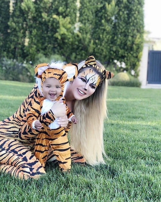 Khloe Kardashian, Daughter, True Thompson, Halloween 2018