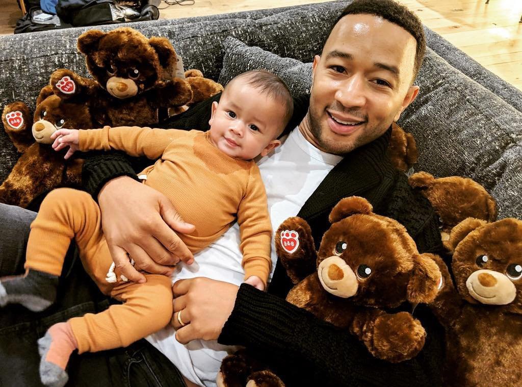 Chrissy Teigen Shares Adorable Photo of John Legend and Baby Miles ...