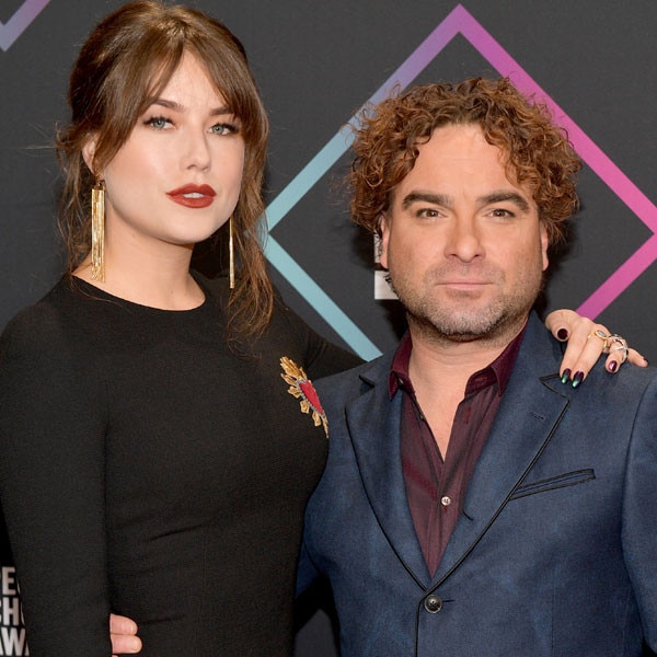 Johnny Galecki Alaina Meyer Make Their Red Carpet Debut at 2018 PCAs