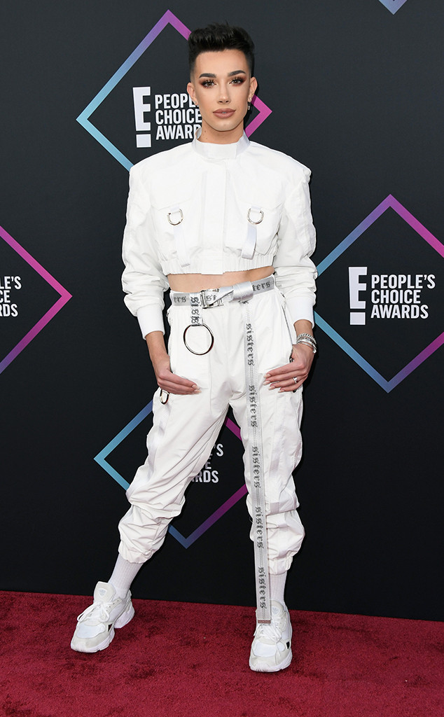James Charles from 2018 People's Choice Awards: Red Carpet Fashion | E ...