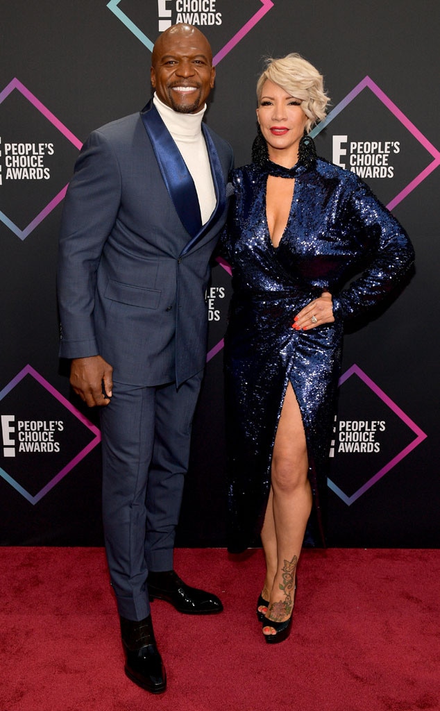 Terry Crews & Rebecca King-Crews From 2018 People's Choice Awards: Red ...