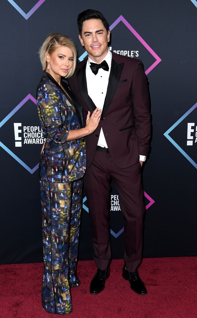Ariana Madix & Tom Sandoval from 2018 People's Choice Awards: Red ...