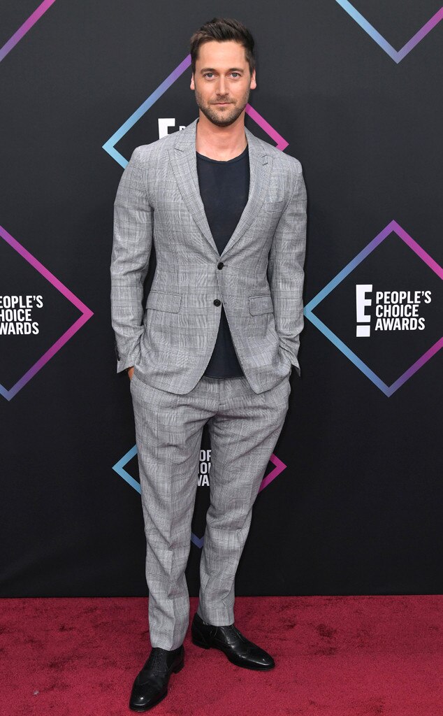 Ryan Eggold, 2018 Peoples Choice Awards, PCAs, Red Carpet Fashions