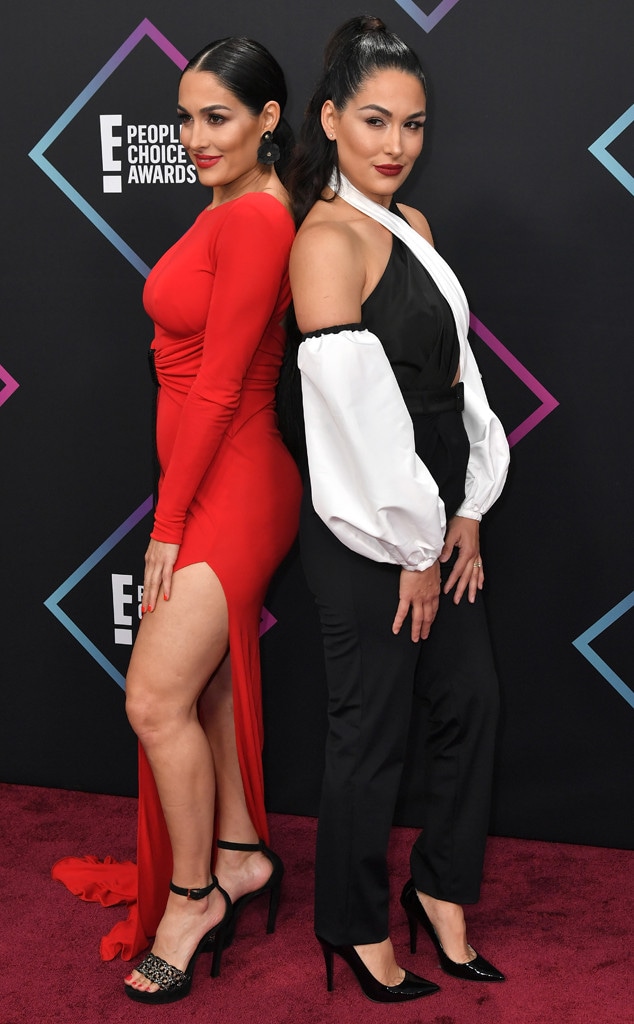 Brie Bella, Nikki Bella, 2018 Peoples Choice Awards, PCA's