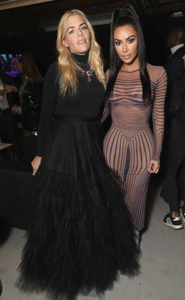 Kim Kardashian Stuns in a See-Through Dress at the 2018 E! PCAs Kim Kardashian Stuns in a See-Through Dress at the 2018 E! PCAs