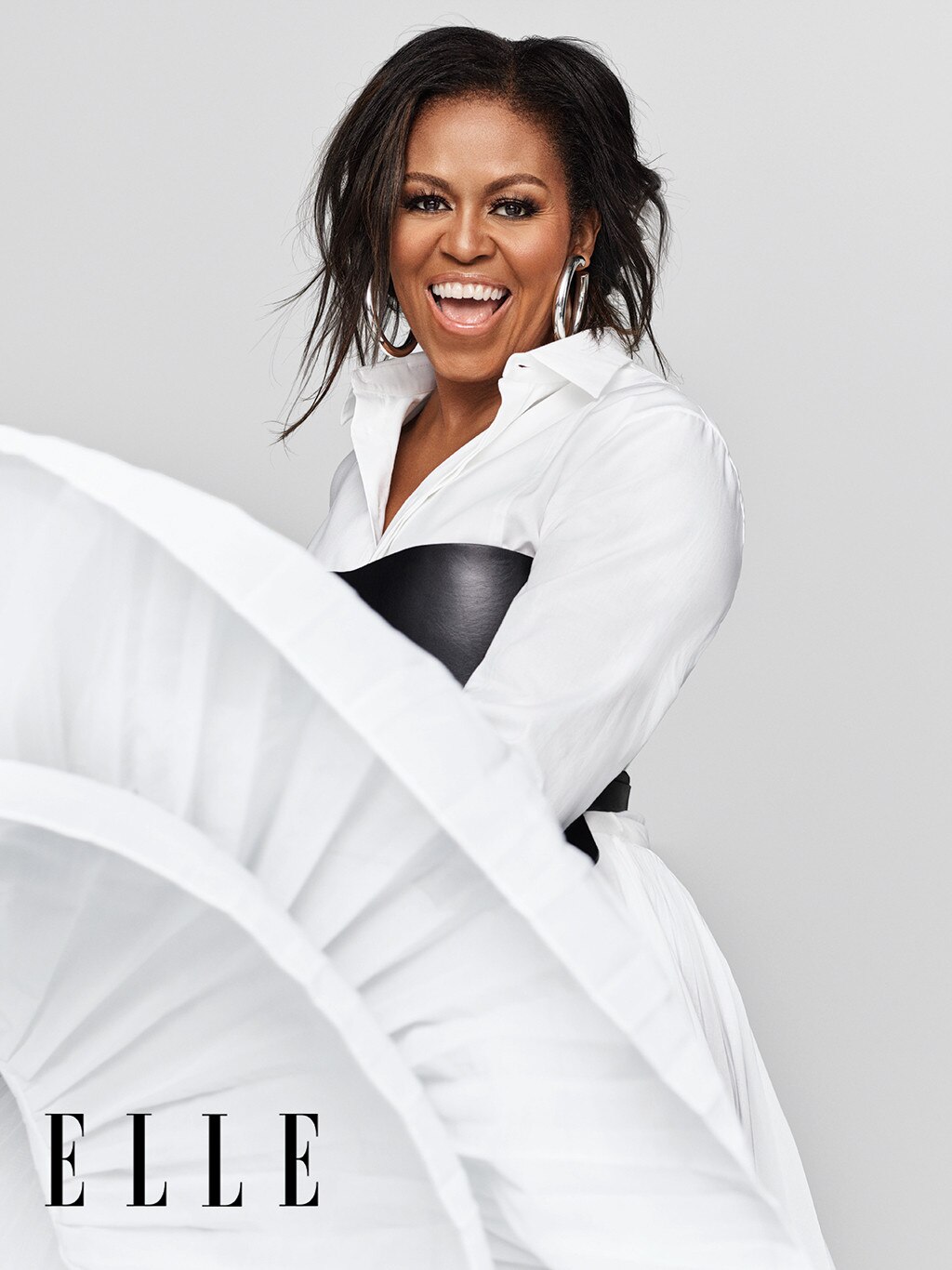 Αποτέλεσμα εικόνας για michelle obama elle