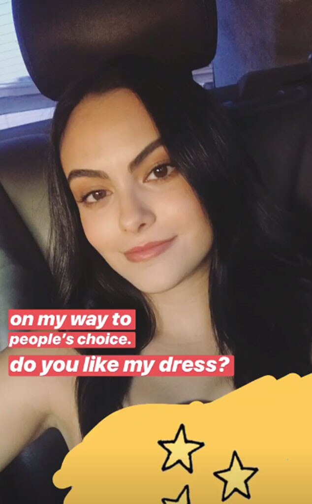 Camila Mendes from People's Choice Awards 2018: Instagrams y Twitpics