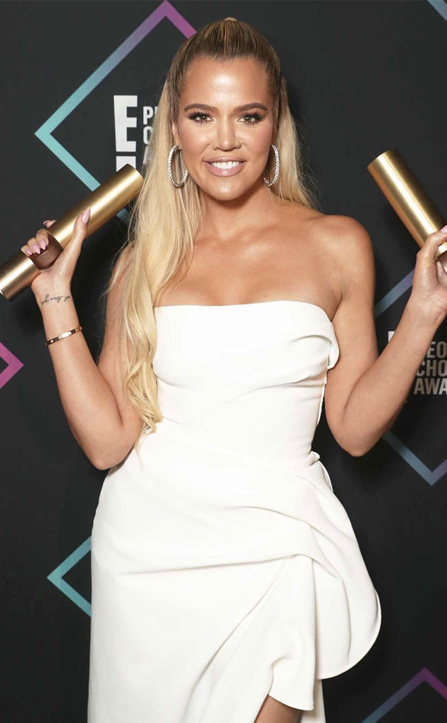 Khloe Kardashian, 2018 People's Choice Awards,