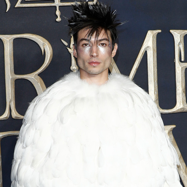 Ezra Miller Wears Deadly Spell to the Fantastic Beasts Premiere - E! Online