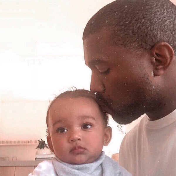 Kanye West and Baby Chicago Share Precious Daddy-Daughter Moment | E! News