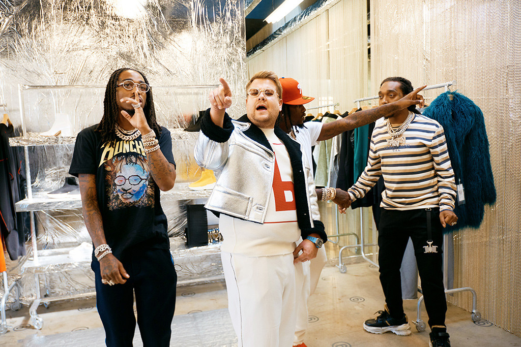 Migos, James Corden