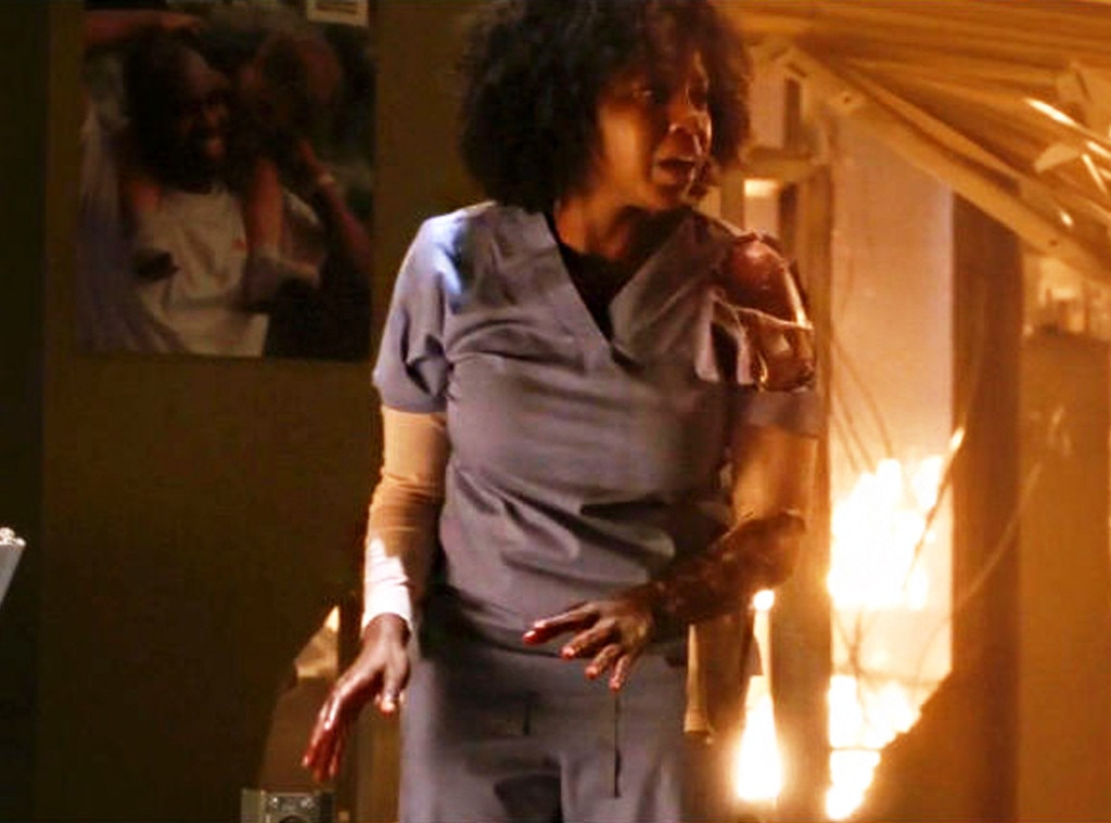 11. The Explosion (Season 13) from Grey's Anatomy Disasters, Ranked E