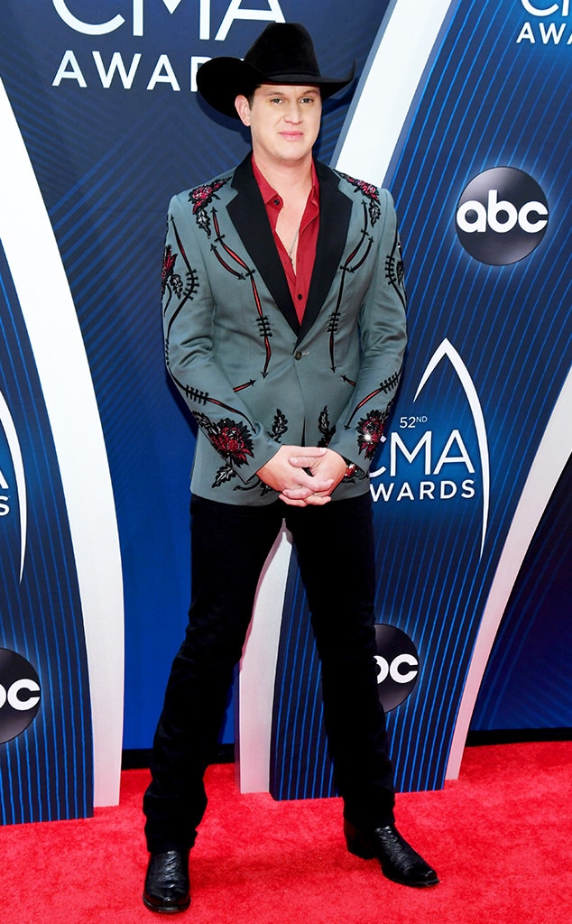 Jon Pardi from CMA Awards 2018 Red Carpet Fashion E! News