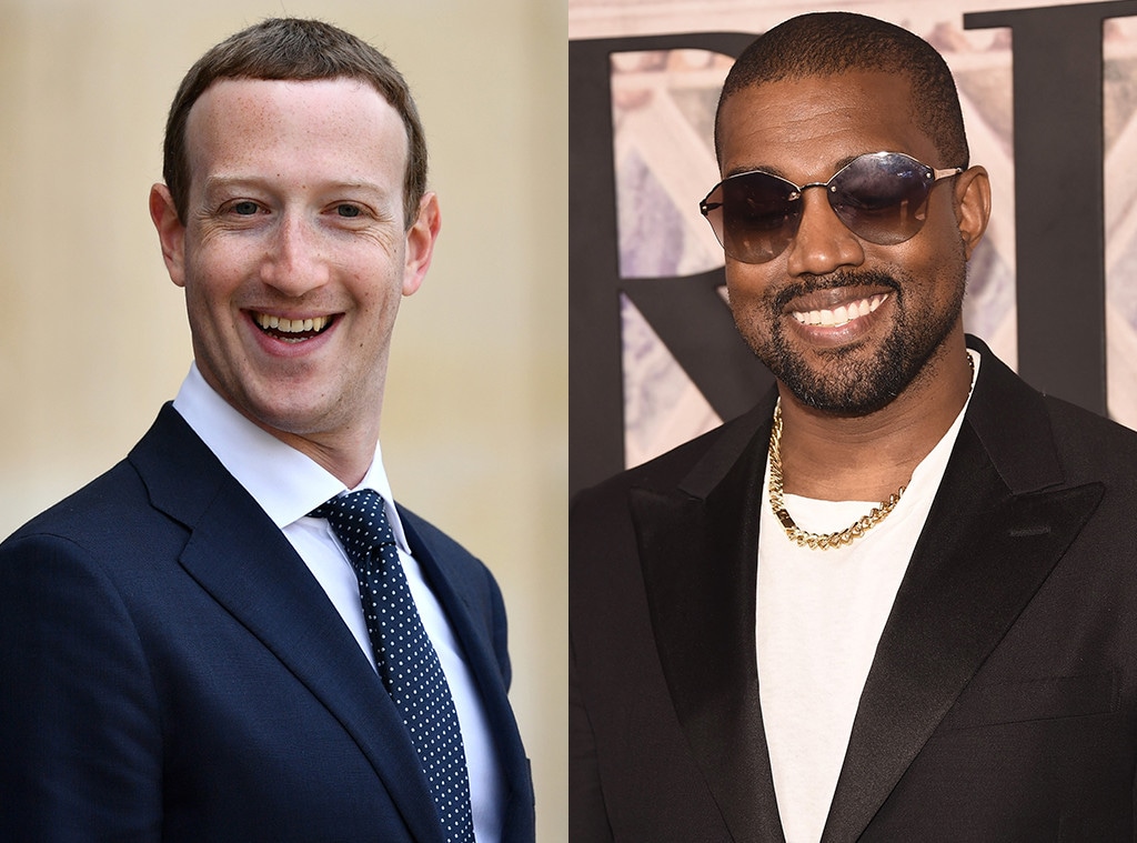 Mark Zuckerberg, Kanye West