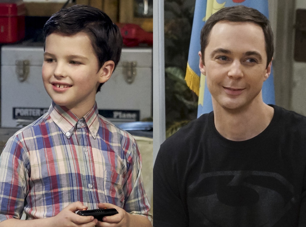 Iain Armitage, Jim Parsons, Young Sheldon, The Big Bang Theory