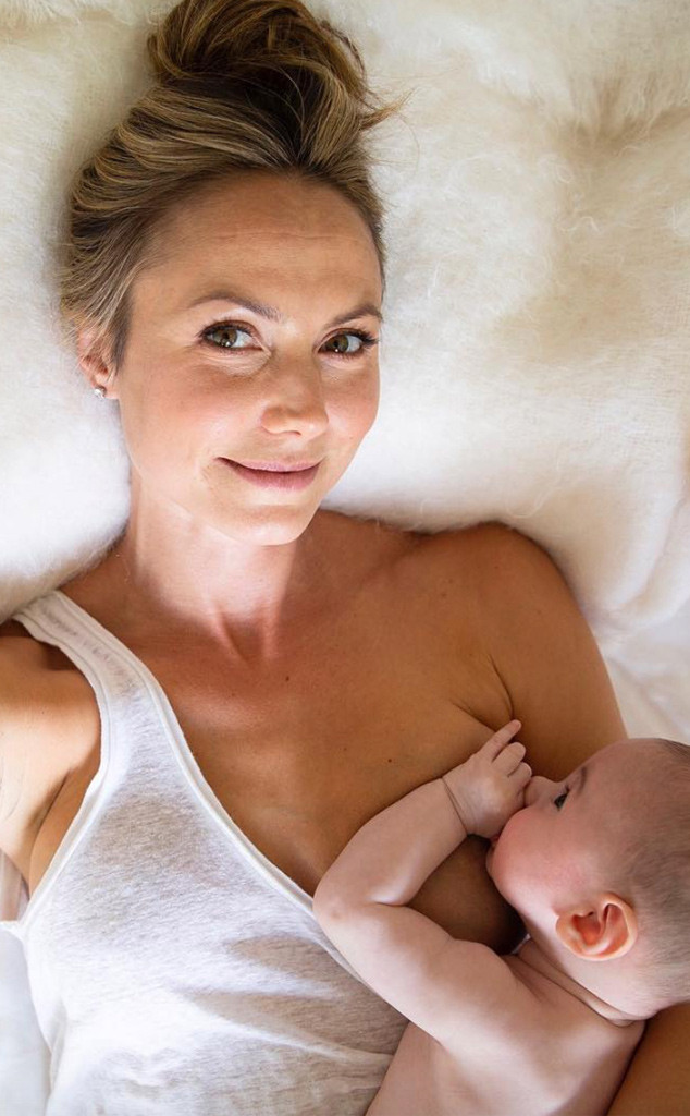 Photos from Celeb Moms Breastfeeding