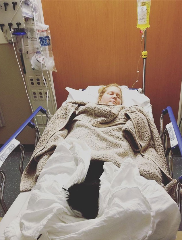 Amy Schumer, Hospital