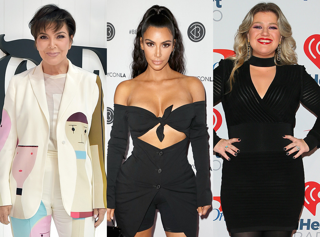 Kris Jenner, Kim Kardashian, Kelly Clarkson