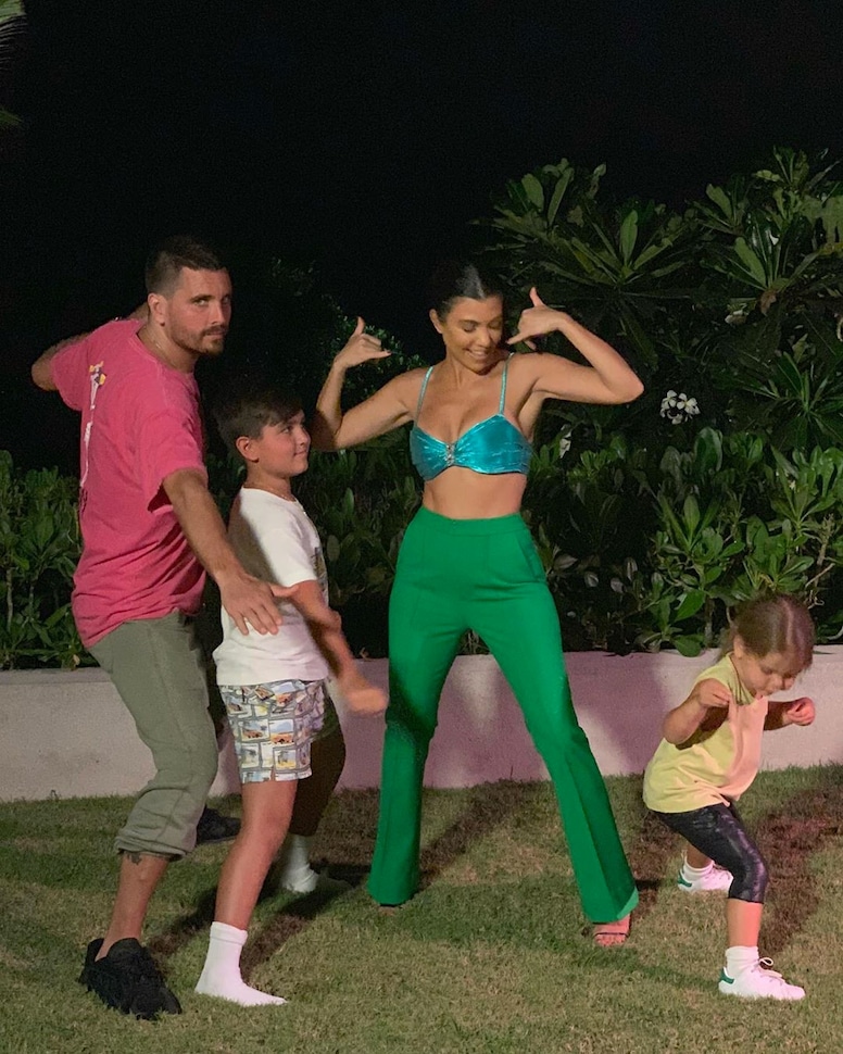 Kourtney Kardashian, Scott Disick, Mason Disick, Reign Disick, Bali, Vacation