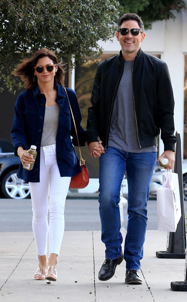 Jenna Dewan, Steve Kazee, PDA