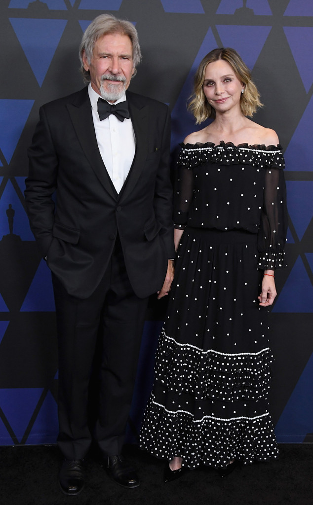 Harrison Ford & Calista Flockhart from 2018 Governors ...