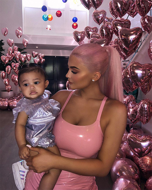 Kylie Jenner Holds Baby Stormi in an $820 Gucci Baby Carrier
