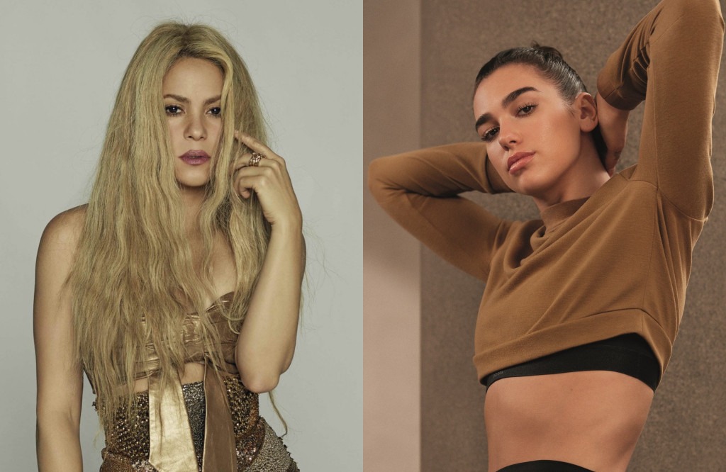 Shakira, Dua Lipa