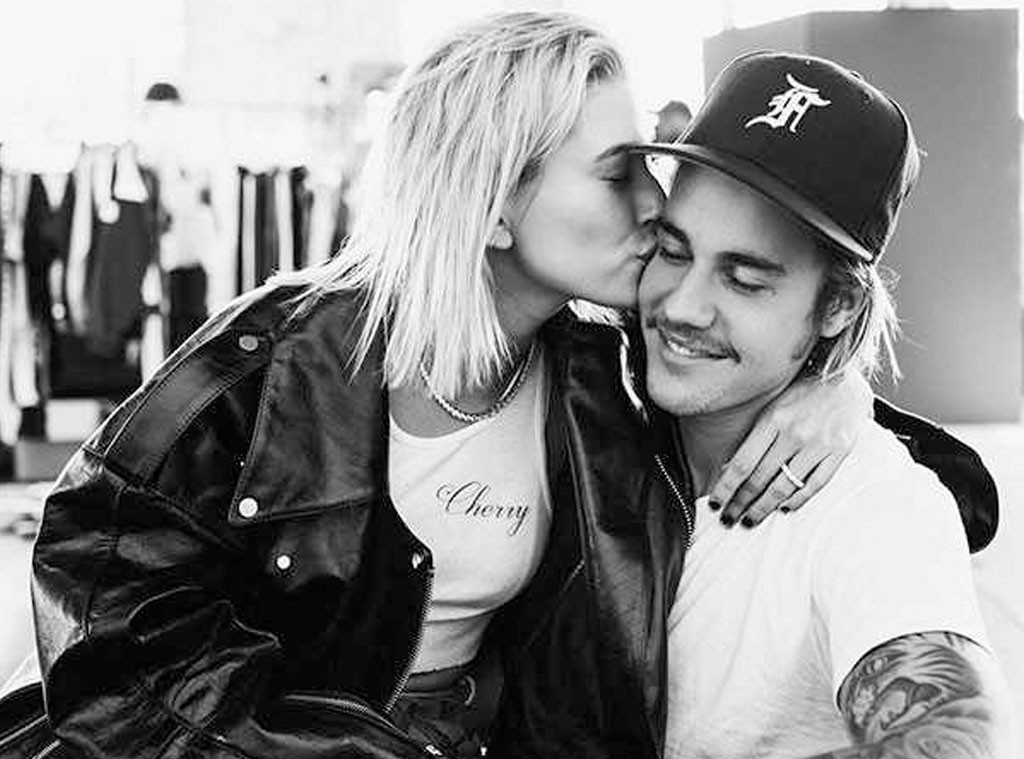 Justin & Hailey Bieber Matched Shoes & Socks to Celebrate Five Years  Together — See Photo