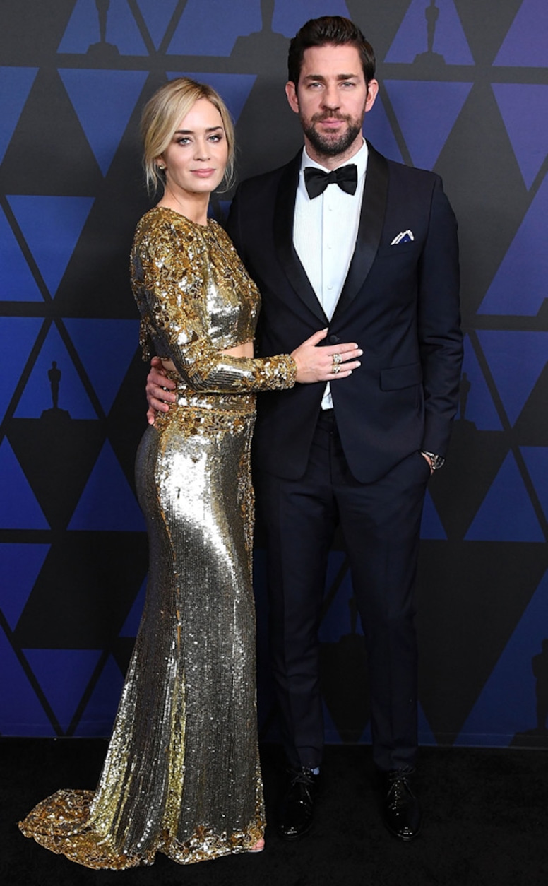 Emily Blunt, John Krasinski, 2018 Governors Awards Arrivals