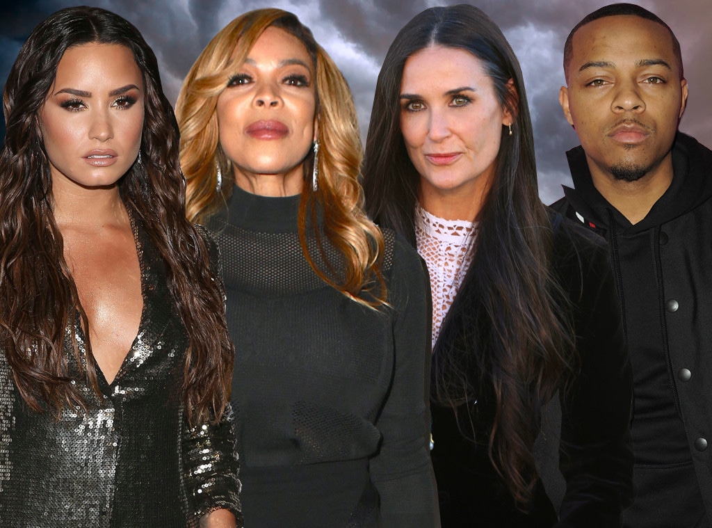 Celeb Addiction, Demi Moore, Demi Lovato, Bow Wow, Wendy Williams