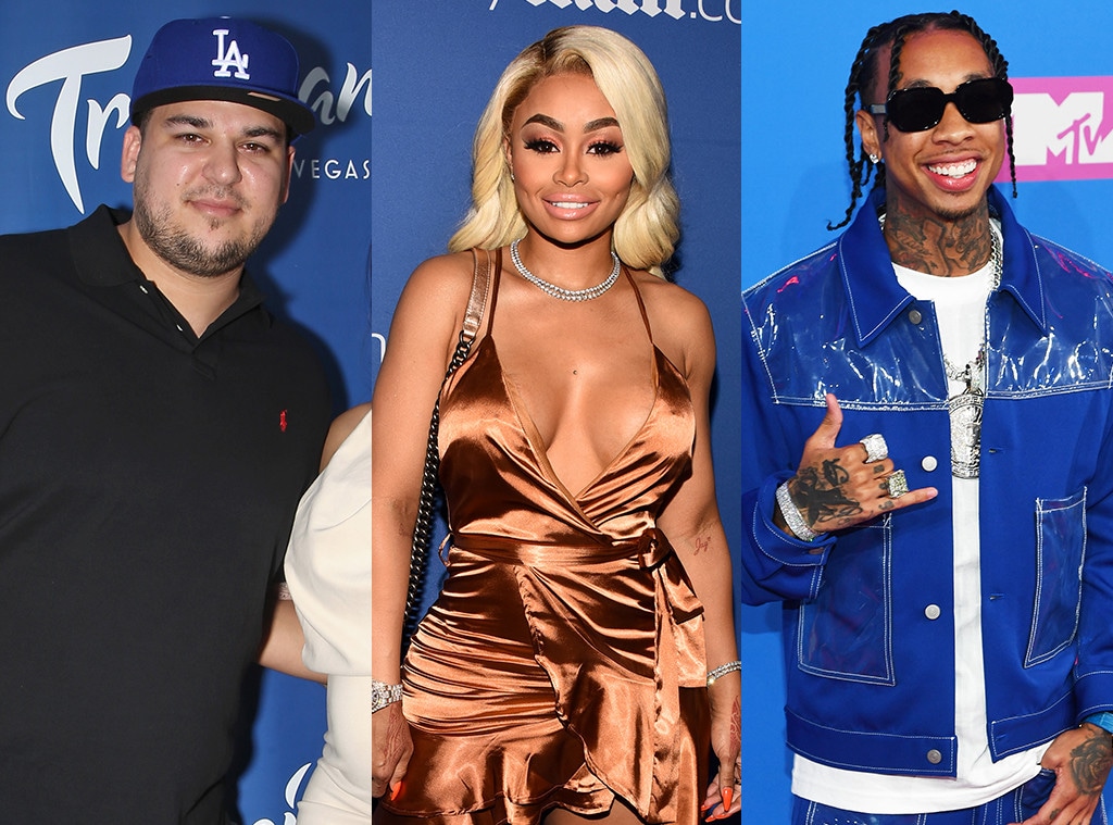 Rob Kardashian, Blac Chyna, Tyga