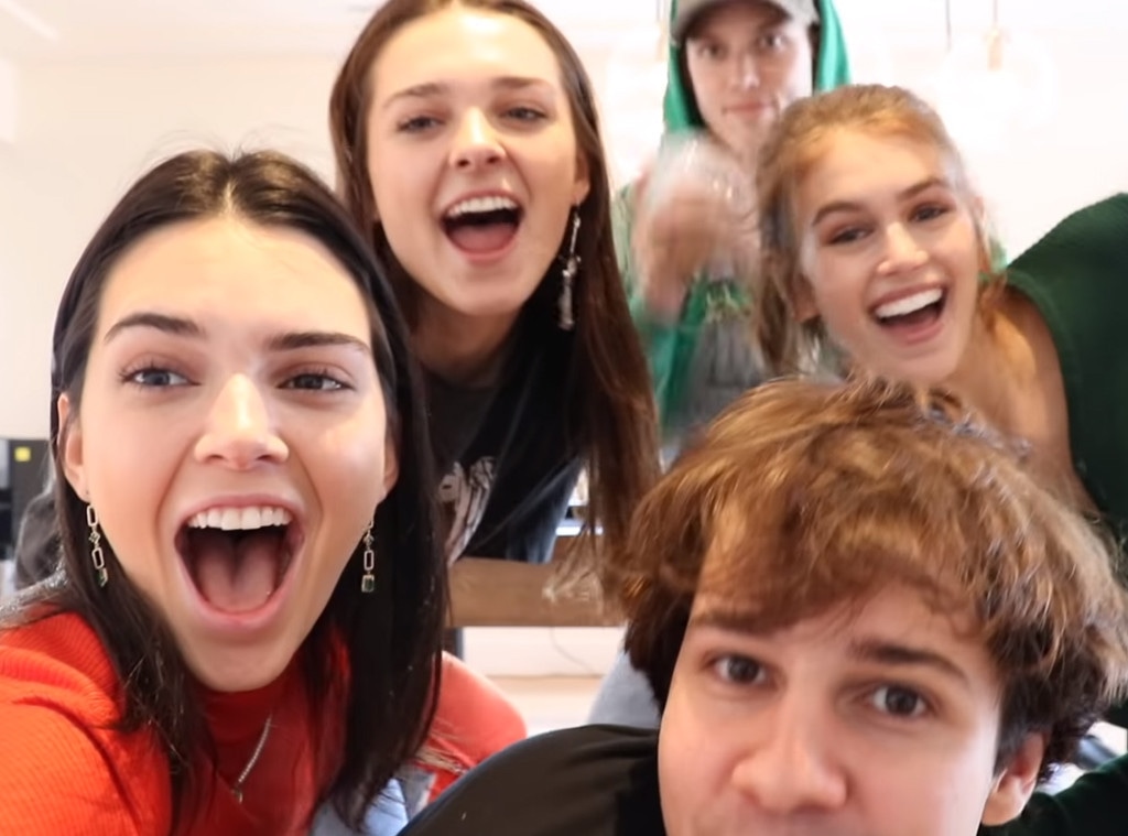 Kendall Jenner, David Dobrik