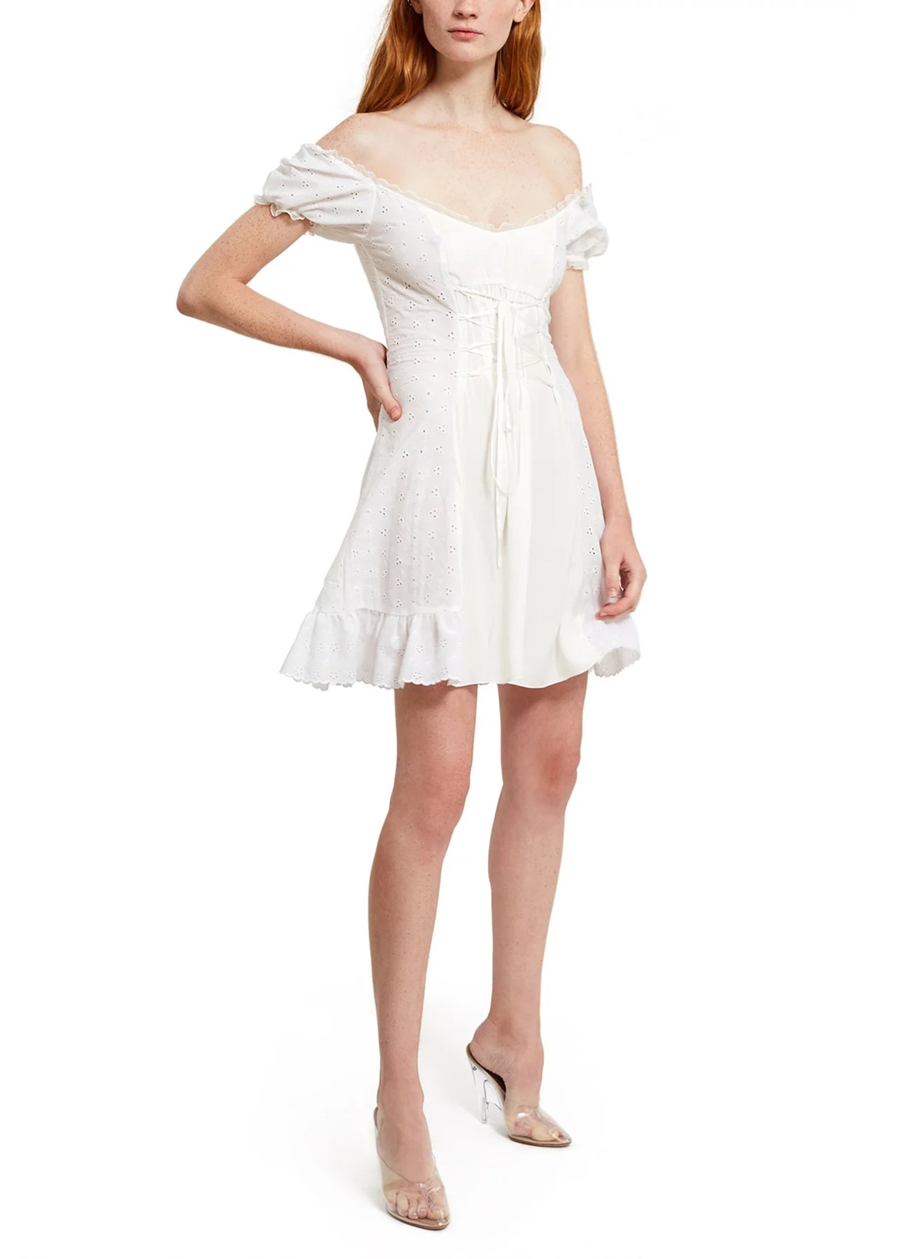 Broderie day dress, Daisy from All The Outfits Worn By BLACKPINK's Jennie For 'Solo' E! News