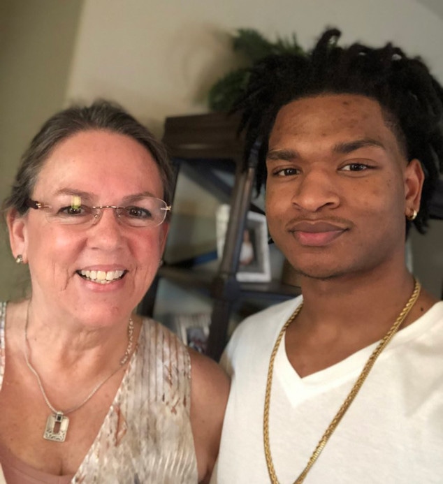 Wanda Dench, Jamal Hinton, Thanksgiving grandma