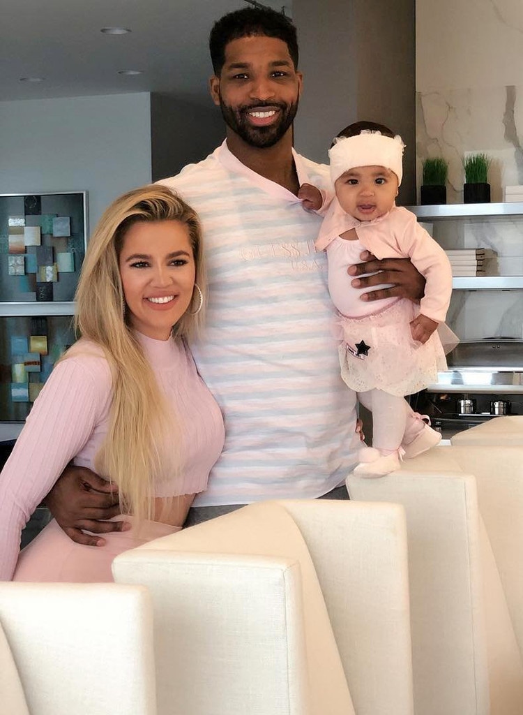 Tristan Thompson, Khloe Kardashian, True Thompson, Thanksgiving 2018