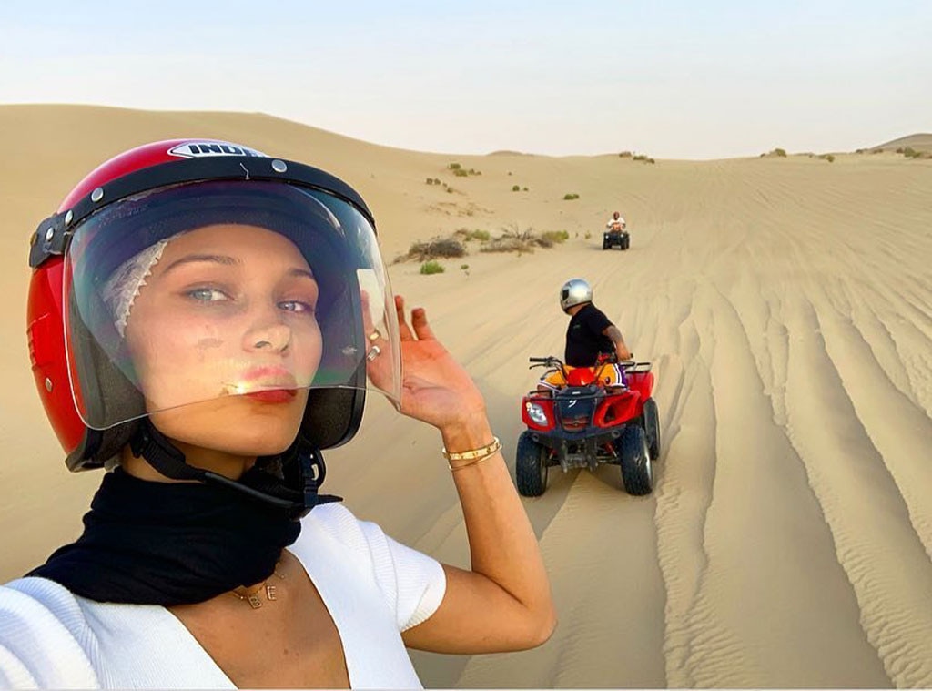 Bella Hadid, Dubai