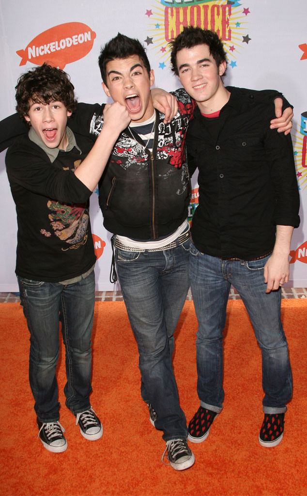 Goofing Around With His Fellow JoBros from Nick Jonas and Priyanka ...