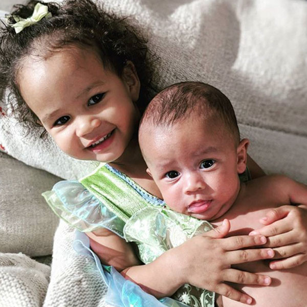 Miles Stephens, Luna Stephens, John Legend, 