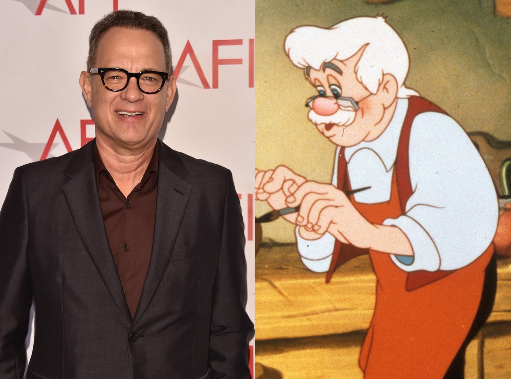 Tom Hanks, Geppetto, Pinnochio