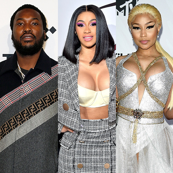 Meek Mill, Cardi B, Nicki Minaj