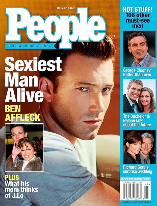 Ben Affleck, 2002 from People's Sexiest Man Alive Through the Years E