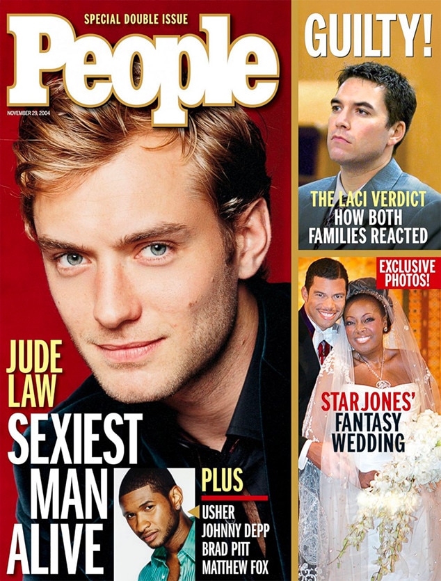 Jude Law 2004 From Peoples Sexiest Man Alive Through The Years E News 