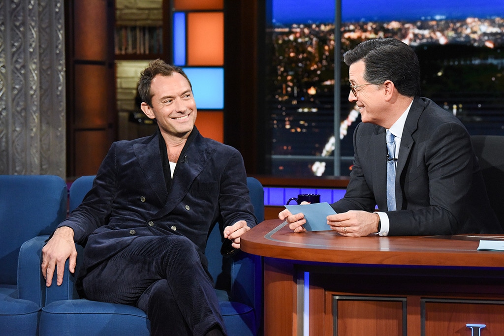 Jude Law, The Late Show With Stephen Colbert