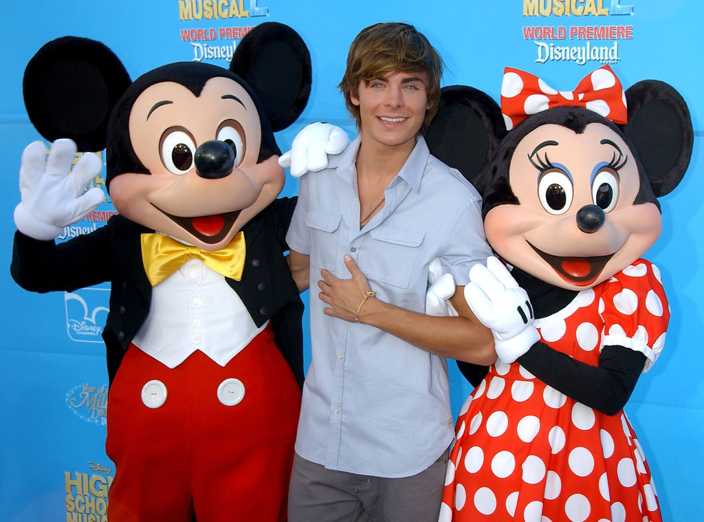 Photos from Celebs Meeting Mickey Mouse - E! Online