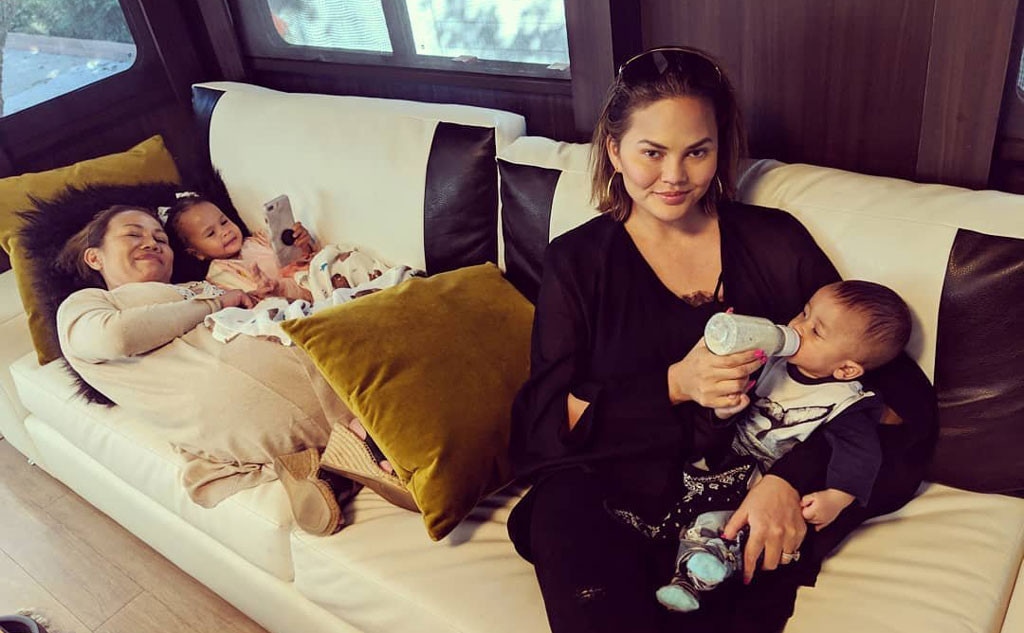 Chrissy Teigen, Miles, Luna