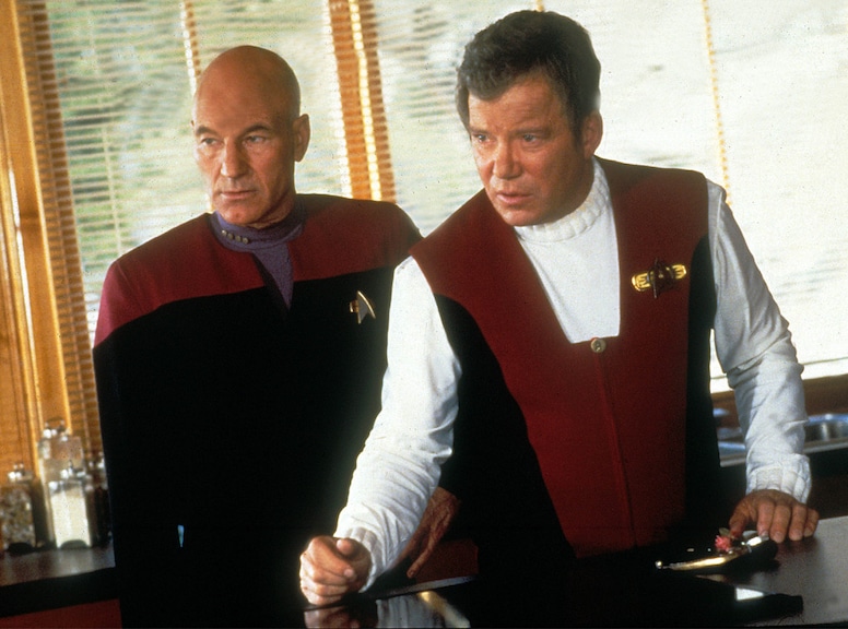 Star Trek: Generations, Patrick Stewart, William Shatner