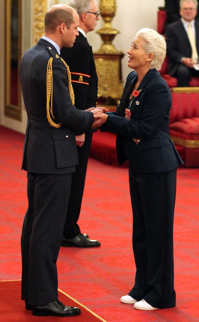 Prince William, Emma Thompson, Buckingham Palace