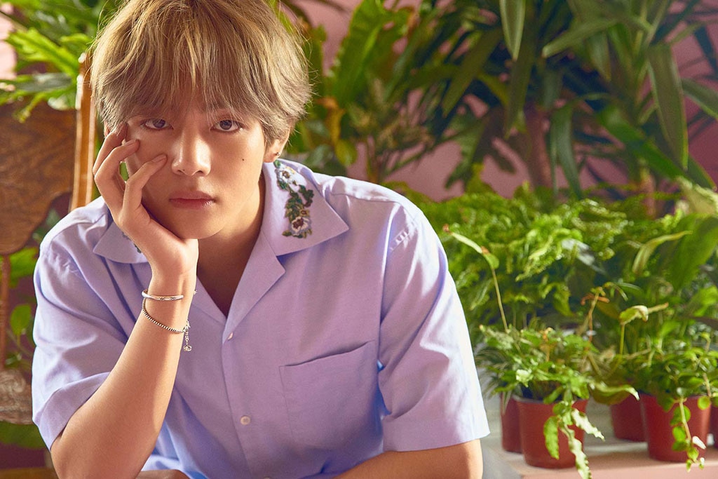 V, BTS, K-pop